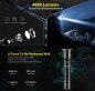 Preview: Klarus XT21X aufladbare taktische LED Taschenlampe mit 4000 Lumen